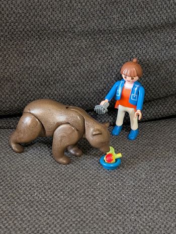 Playmobil dresseur ours