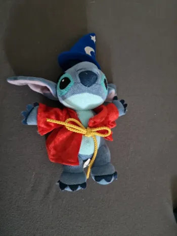 Peluche stitch magicien disneyland paris