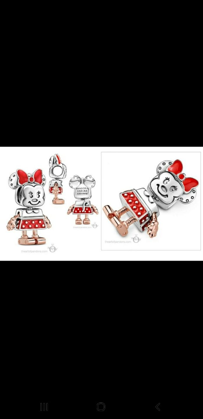 Charm Pandora >< Disney "Minnie Robe" - Edition Limitée - photo numéro 7