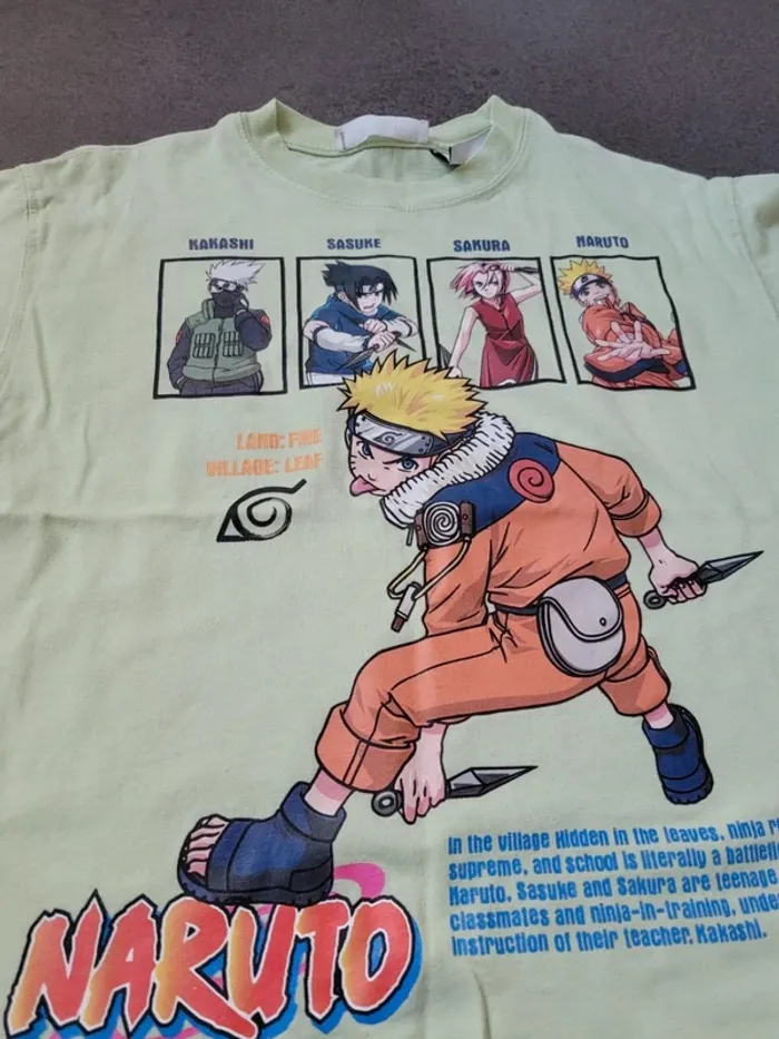 T-shirt zara  naruto  8 ans 9 ans - photo numéro 2