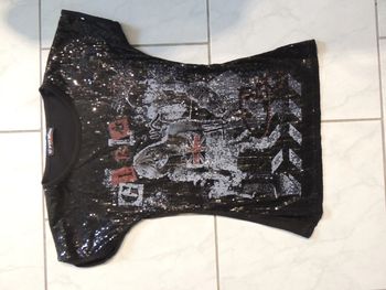 Tee shirt paillettes