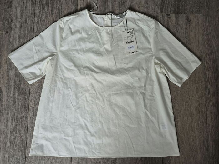 Blouse blanche neuve Zara  taille L