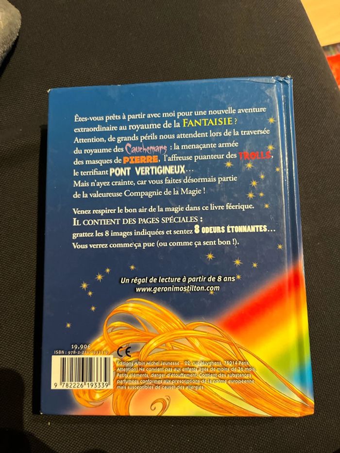 Livre pour enfants Geronimo stilton le royaume de la magie - photo numéro 2