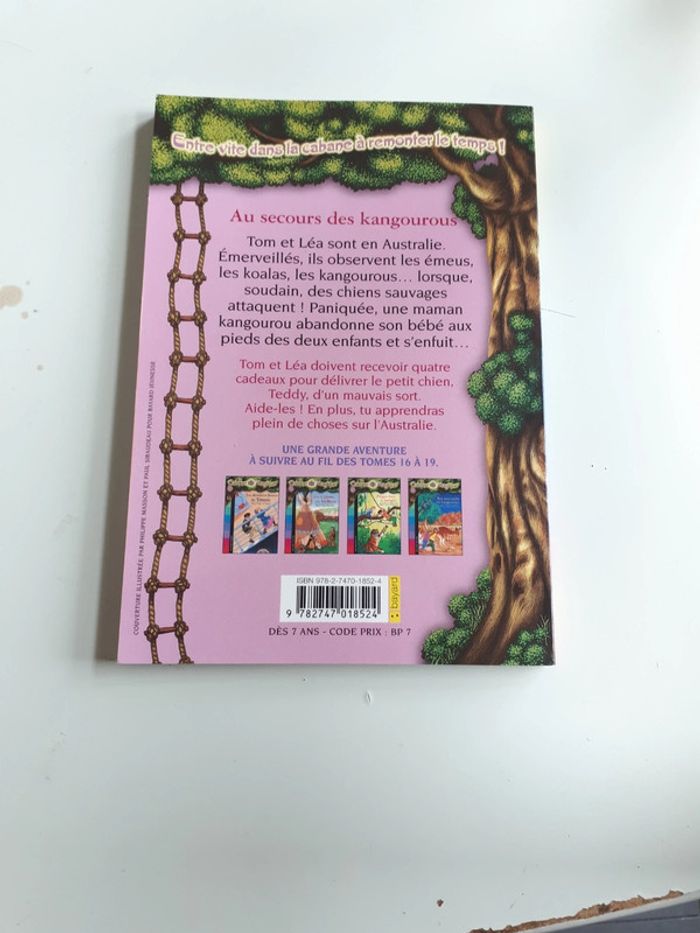 Livre la cabane magique au secours des kangourous tome 19 - photo numéro 2