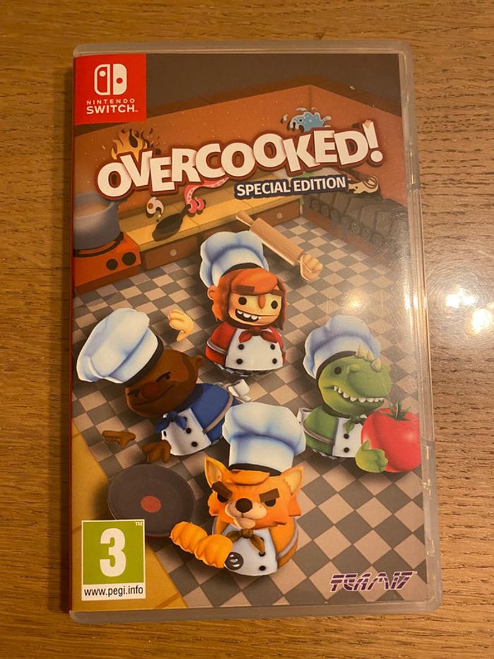 Jeu Nintendo Switch Overcooked