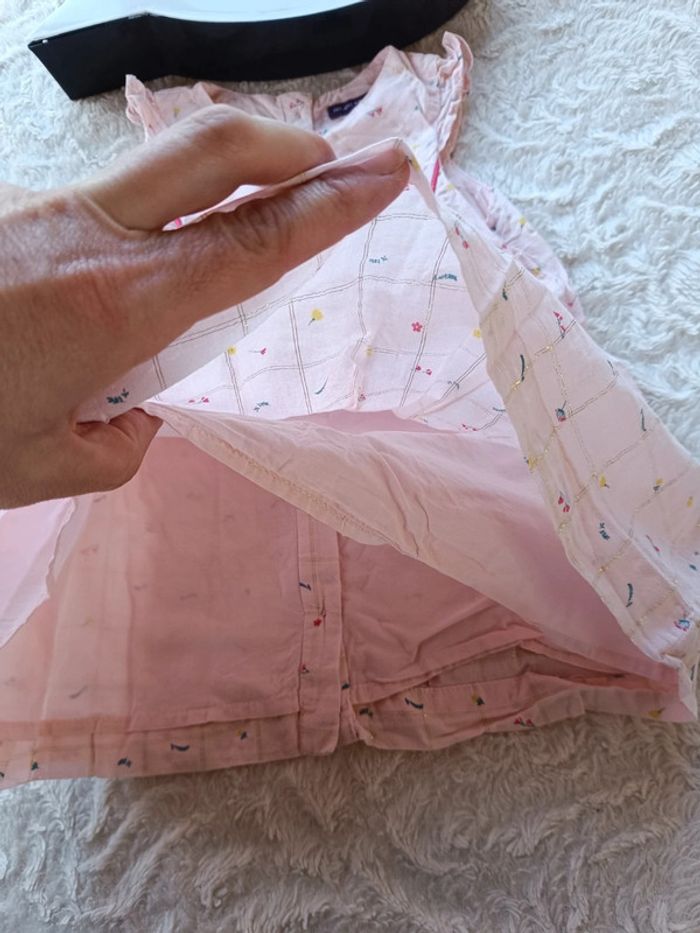 Robe Fille 18 mois Fleurs papillon Sergent major - photo numéro 7