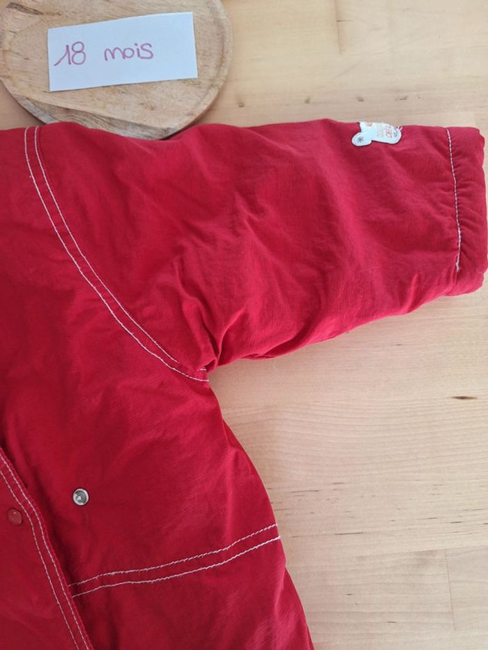 Manteau pour bébé taille 18mois marque Absorba très bon état - photo numéro 2