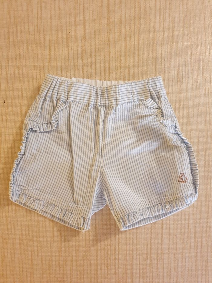 Short Petit Bateau 12 mois