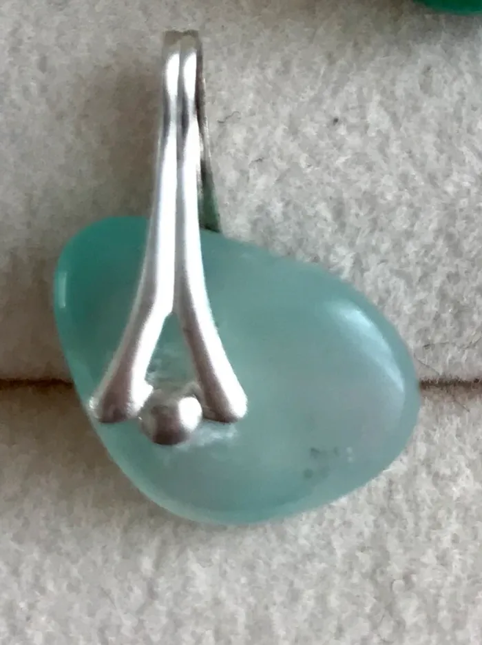 #Pierre transparente pour pendentif # magnifique #
