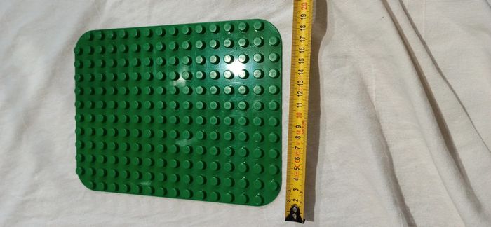 Plaque de base décor lego duplo verte - photo numéro 4