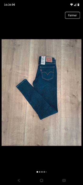 Jean Levi's 711 Skinny - État Neuf - taille w27 L30