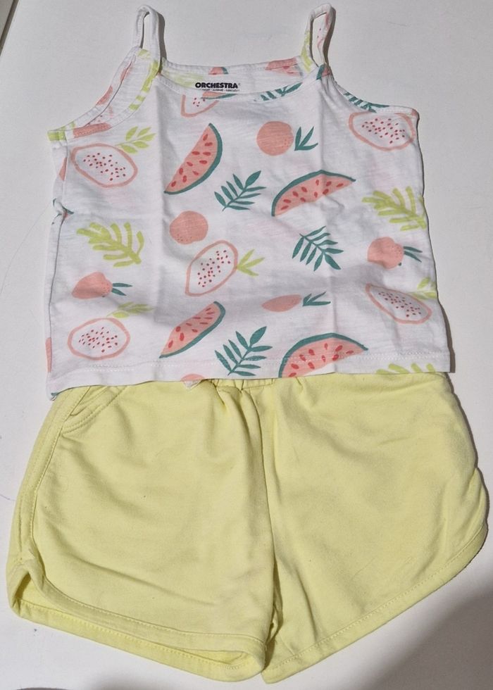 Ensemble short + débardeur