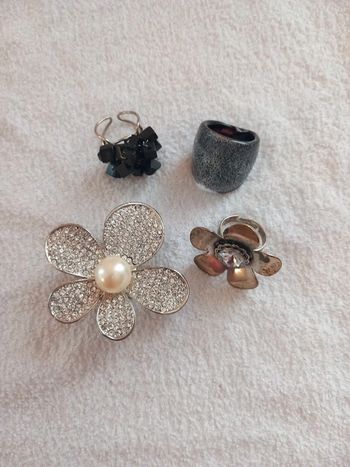 🟩Lot 4 bagues fantaisie