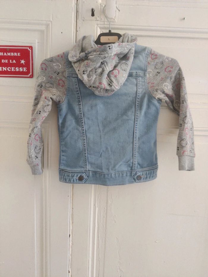 Veste jean sweat pepperts 6-7 ans - photo numéro 3