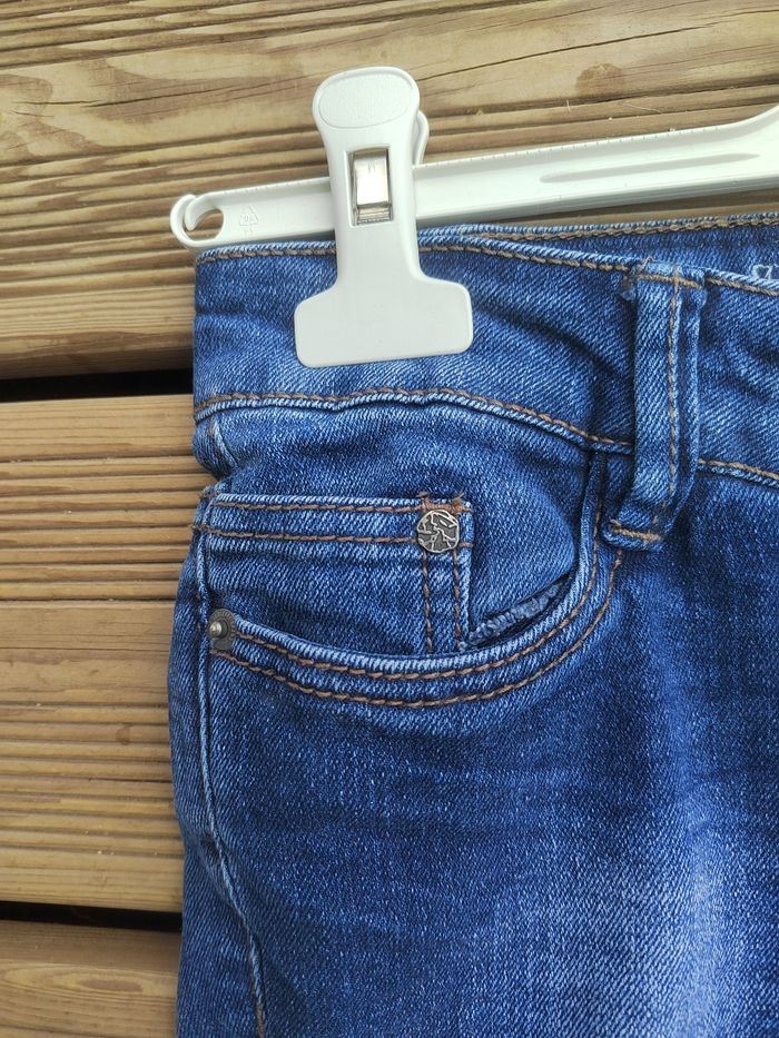 Jean Slim Taille Basse Bleu Foncé – Taille 34 / XS – Très Bon État – The sublevel Collection - photo numéro 5