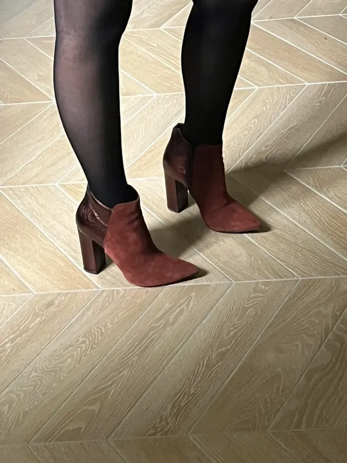 Bottines camel Texto - photo numéro 7