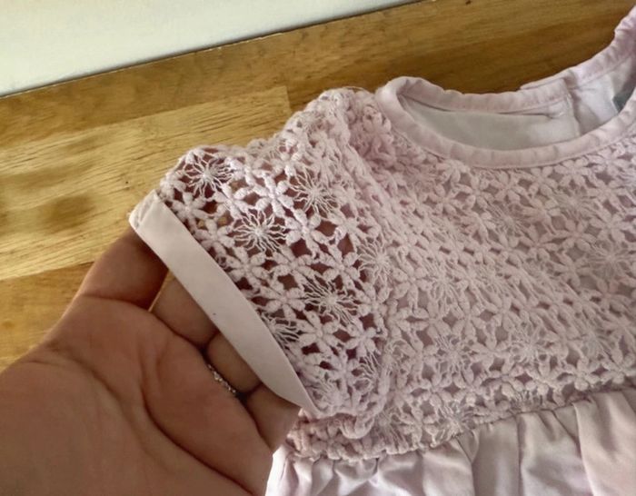 Superbe robe de cérémonie rose Vertbaudet 18 mois - photo numéro 3