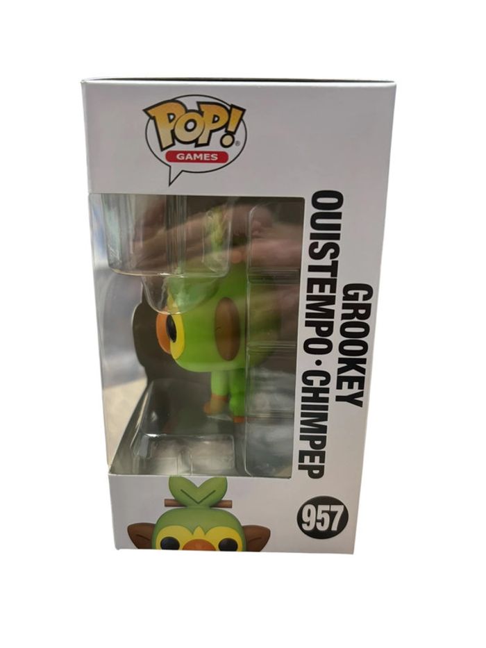 Figurine Funko Pop Pokémon Ouistempo / Grookey numéro 957 neuf - photo numéro 4