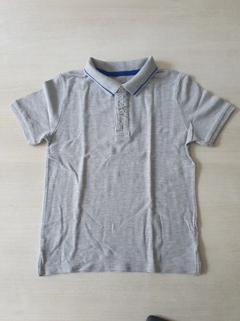 Polo gris Tex Taille 5/6 ans