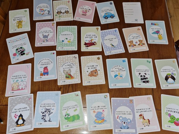 Cartes premières fois de bebe - photo numéro 3