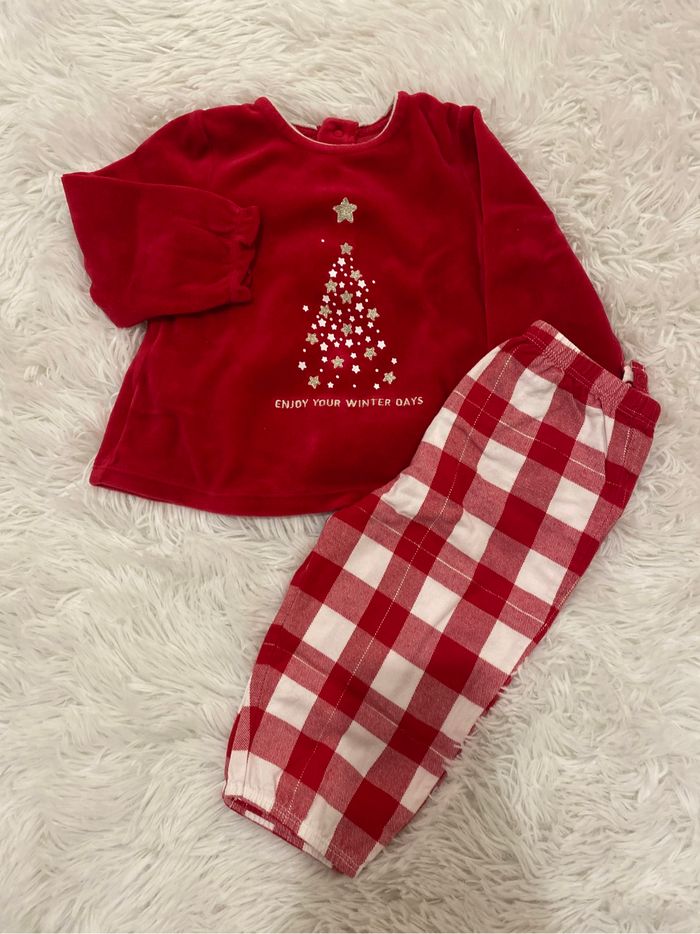 Pyjama deux pièces bébé fille
