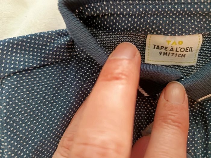 Chemise polo tao 9m comme neuf - photo numéro 2