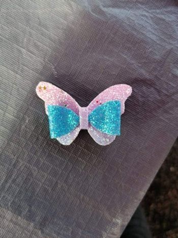 Pince à cheveux papillon