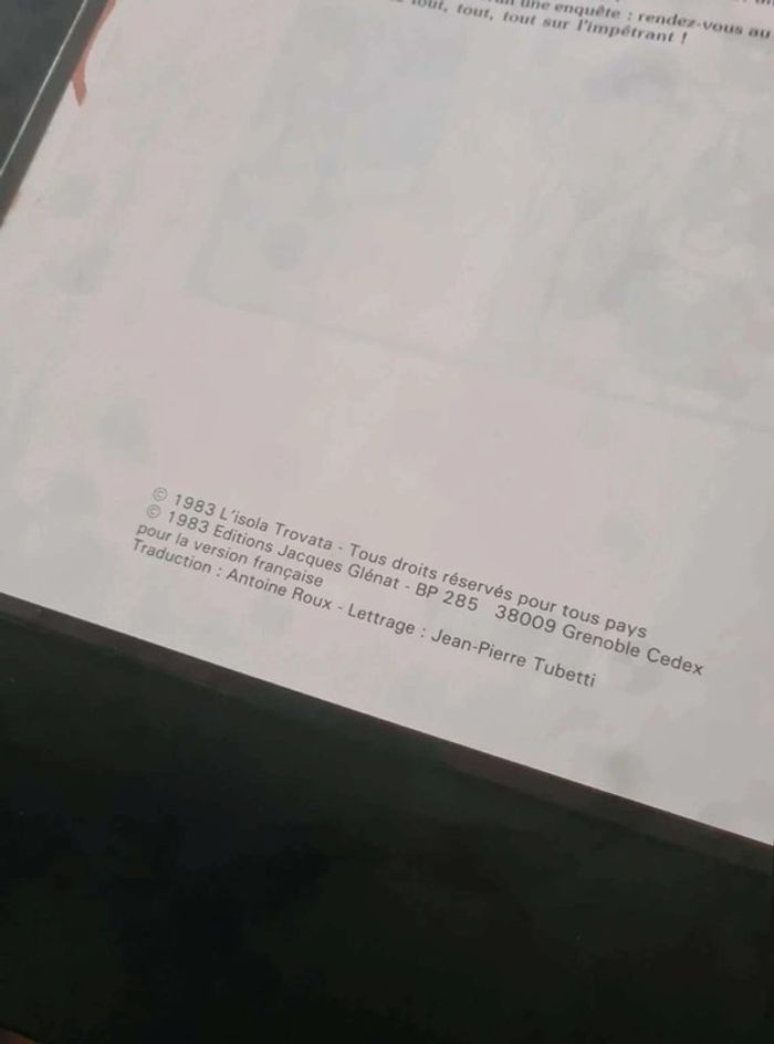 Bd tous les spermatozoïdes de l'olympe EO 1983 - photo numéro 4