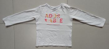 Tshirt manche longue Adorable comme maman 3 ans