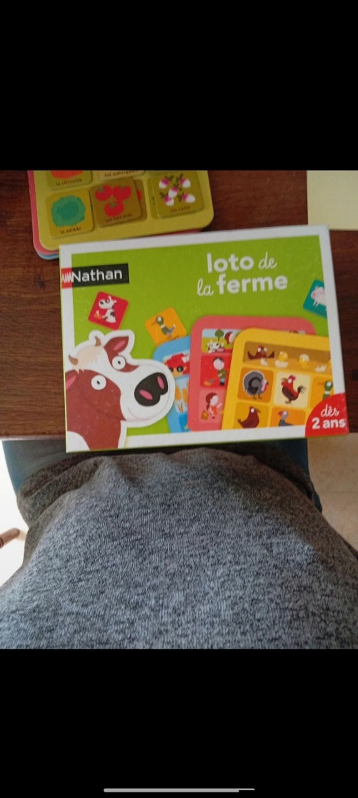 Jeu loto de la ferme - photo numéro 2