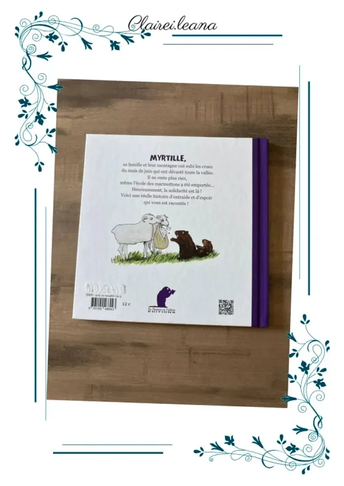 🛑 livre qui veut sauver myrtille 🛑 - photo numéro 2