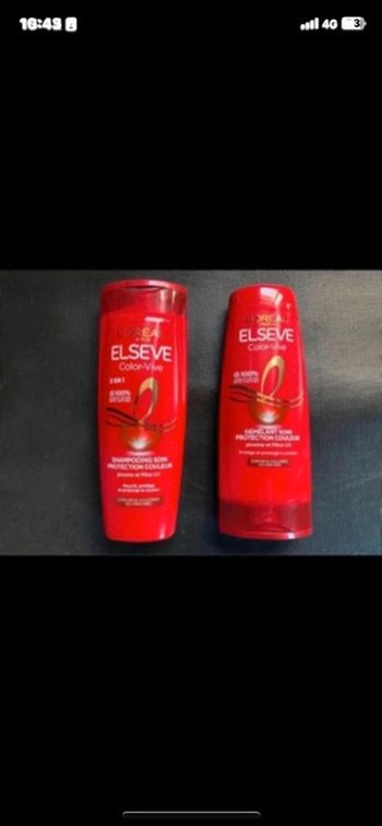 Shampoing et après shampoing elseve de l’oral