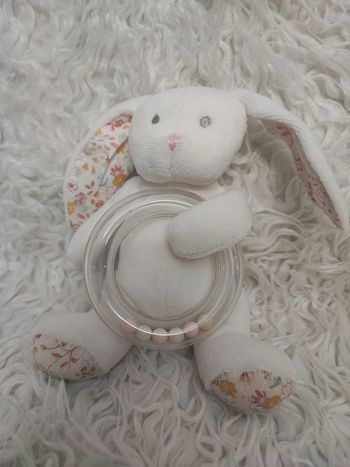 Doudou/hochet lapin