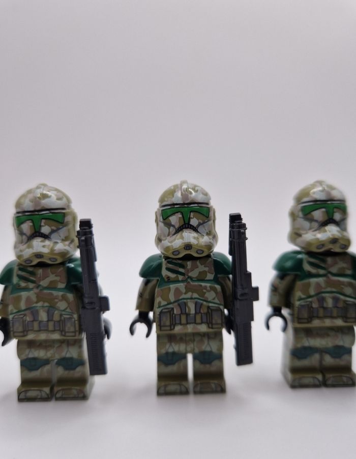 Figurines type lego 5 clones Kashyyyk de la 41ème star wars - photo numéro 2