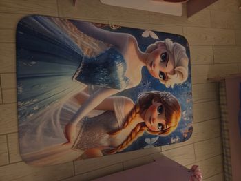 Tapis reine des neiges