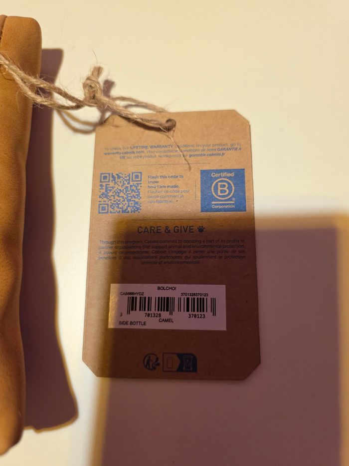 Pochette Gourde Cabaïa modèle BOLCHOI - photo numéro 3