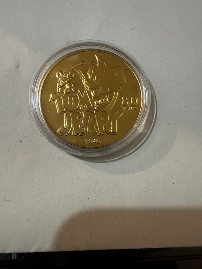 Lot de 5 pièce doré tom et Jerry - photo numéro 4