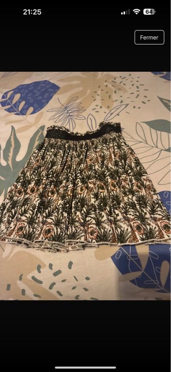 Jupe avec motif