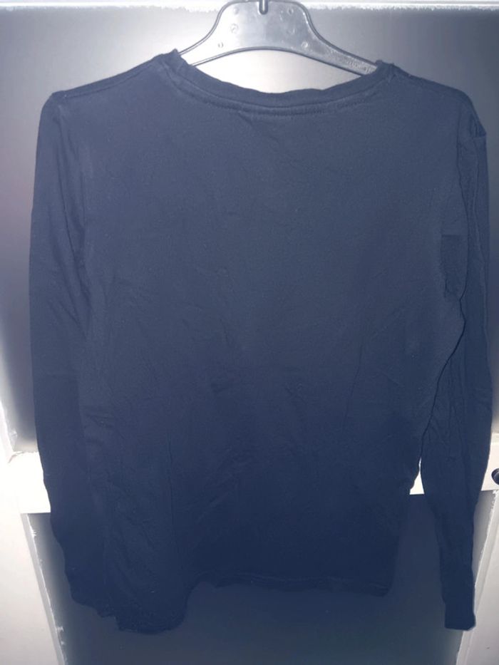 T-shirt noir Mercredi taille 16 ans - photo numéro 4