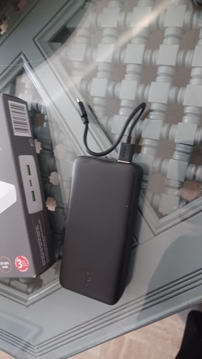 Batterie externe powerbank tronic neuf noir dans sa boîte ferer - photo numéro 5