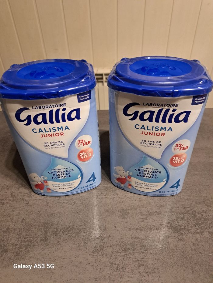 Lait gallia calisma junior x2 dès 18 mois