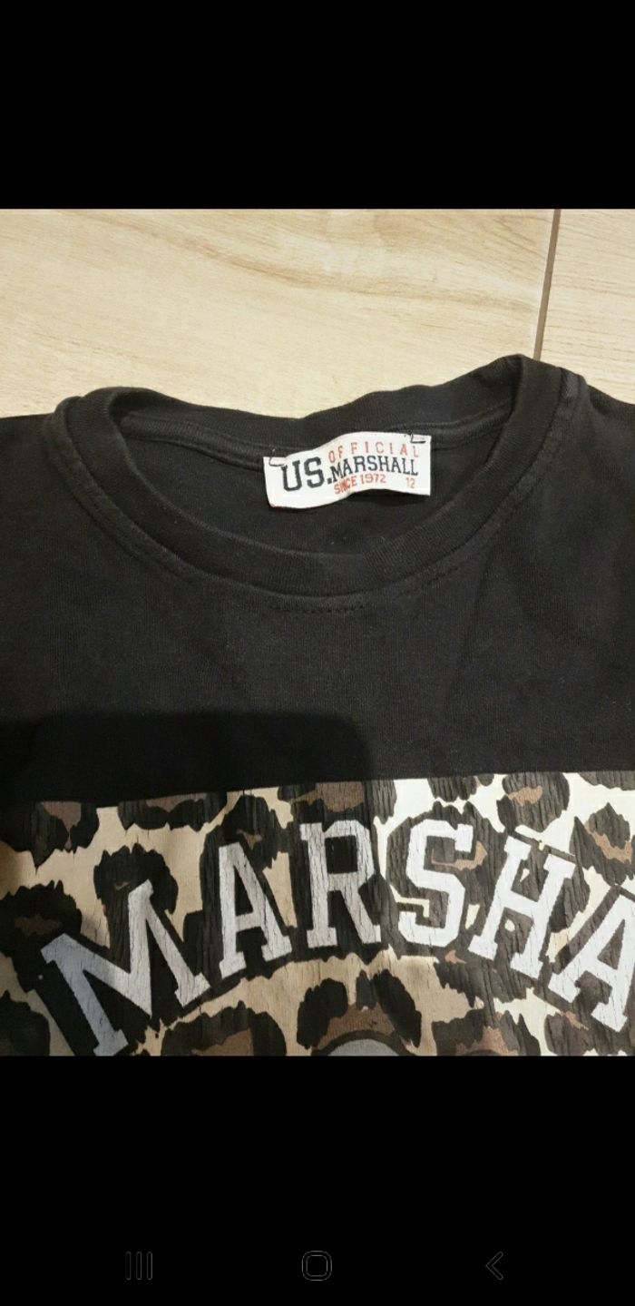 T-shirt garçon Marshall 12 ans - photo numéro 2