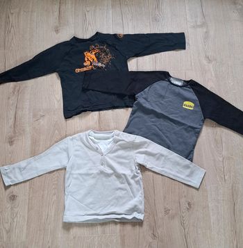 Lot 3 t-shirt ML 5ans