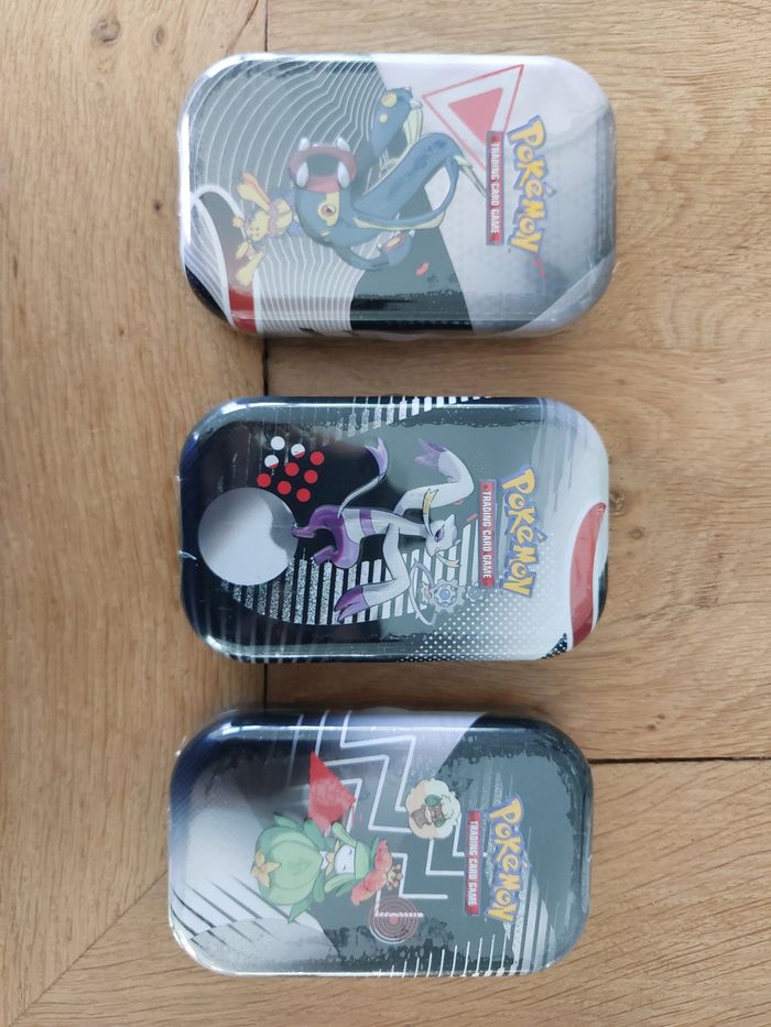 3 Mini tin UNYS - Scellé FR