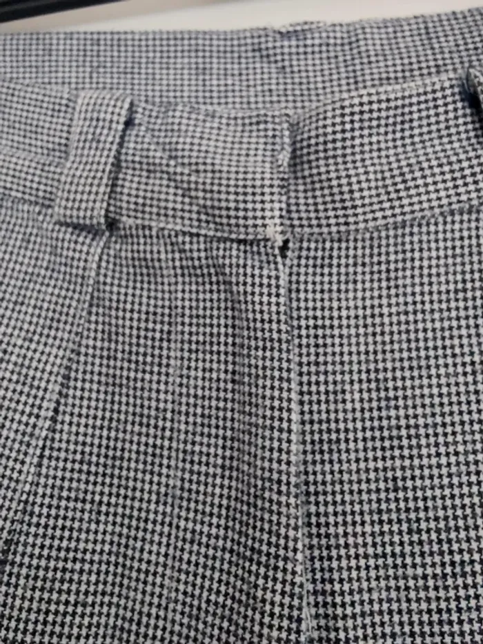 Pantalon pied de poule bleu marine karl Marc john 34 - photo numéro 2