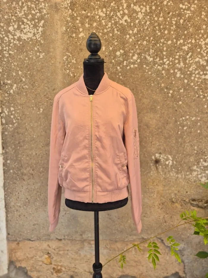 Veste Bomber Pimkie  rose pale T.38
