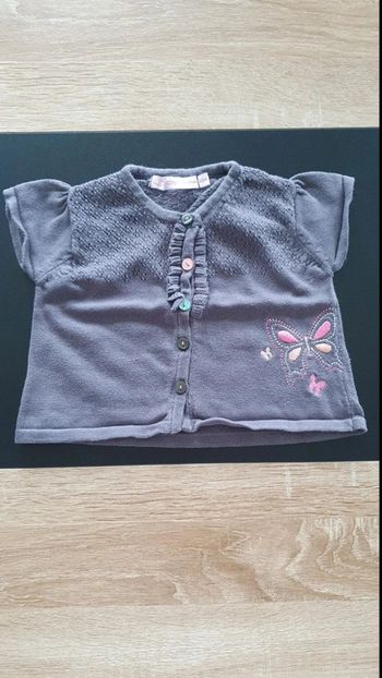 Gilet manche courte 12 mois