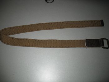 CEINTURE MARRON TISSU GARÇON - 90 CM - n°11