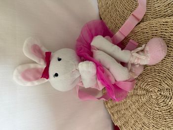 peluche sac à dos souris danseuse