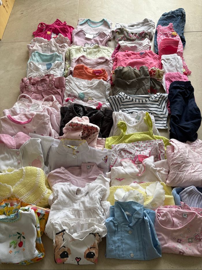 Lot vêtements fille